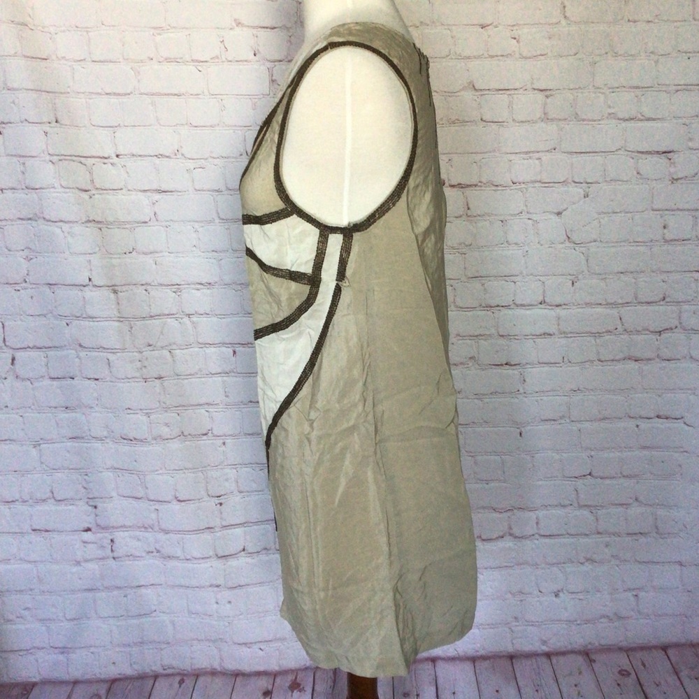 Kimchi Blue Geometric Beaded Sleeveless Dress - Size Medium - Picture 8 of 9